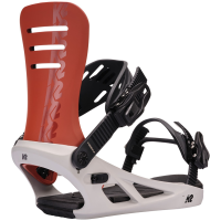 K2 Formula Snowboard Bindings 2025 in Red size X-Large | Nylon/Neoprene