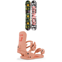 Women's DC AW Biddy Snowboard 2024 - 144 Package (144 cm) + M Womens in White size 144/M