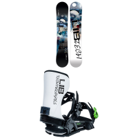Lib Tech Skate Banana BTX Snowboard Blem 2023 - 159W Package (159W cm) + M Mens | Aluminum in White size 159W/M | Aluminum/Polyester