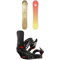 Burton Family Tree 3D Daily Driver Snowboard 2024 - 147 Package (147 cm) + L Womens size 147/L | Nylon