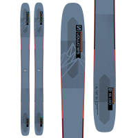 Salomon QST 98 Skis + Warden MNC 13 Demo Ski Bindings 2023 in Black size 183