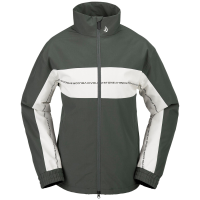 Women's Volcom V-Sauce Insulated Jacket 2024 Green size Small | Suede