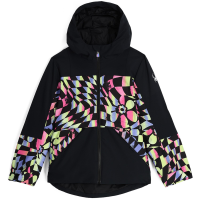 Kid's Spyder Sylvie Jacket Girls' 2024 in Black size 16 | Polyester