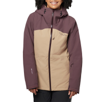 Women's Flylow Freya Jacket 2024 in Brown size X-Large | Polyester