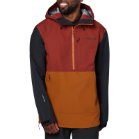Flylow Knight Anorak Jacket Men's 2024 Red in Black size X-Small | Polyester