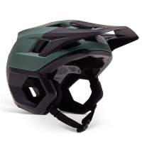Fox Racing Dropframe Bike Helmet 2024 in Green size Medium