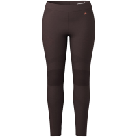 Women's Smartwool Intraknit Thermal Base Layer Bottoms 2026 in Brown size X-Large | Wool/Elastane/Polyester