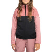 Kid's Roxy Sidley Fleece Girls' 2024 in Pink size X-Large | Elastane/Polyester