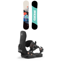 Women's Never Summer Proto Synthesis Snowboard 2024 - 145 Package (145 cm) + M Womens in Black size 145/M | Plastic