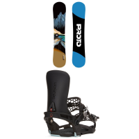 Never Summer Proto Synthesis Snowboard 2024 - 161 Package (161 cm) + X-Large Mens in Black size 161/Xl | Nylon/Plastic