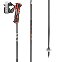 LEKI Airfoil 3D Ski Poles 2025 in Red size 135 | Aluminum