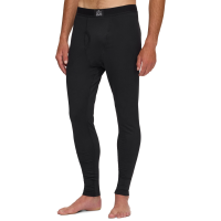 evo Midweight Base Layer Pants Men's 2026 in Black size Large | Spandex/Polyester