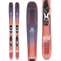 Women's Salomon QST Myriad 85 Skis + Warden 11 Demo Bindings 2018 size 161