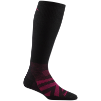 Women's Darn Tough RFL Thermolite OTC Ultra-Lightweight Socks 2026 in Black size Medium | Nylon/Spandex/Lycra