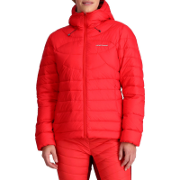 Women's Kari Traa Sanne Midlayer Jacket 2024 in Red size Small | Elastane/Polyester