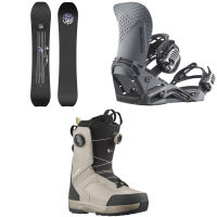 Salomon Highpath Snowboard 2024 - 156 Package (156 cm) + S Mens in Yellow size 156/S