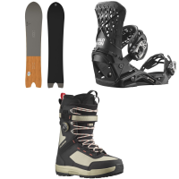 Salomon HPS Wolle Nyvelt Fish Snowboard 2024 - 157 Package (157 cm) + L Mens in Black size 157/L