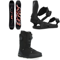 Ride Shadowban Snowboard 2024 - 161 Package (161 cm) + L Mens in Black size 161/L | Bamboo