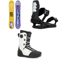 Ride Kink Snowboard 2024 - 147 Package (147 cm) + L Mens in White size 147/L