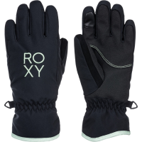 Kid's Roxy Freshfields Gloves Big Girls' 2024 in Black size Medium | Polyester
