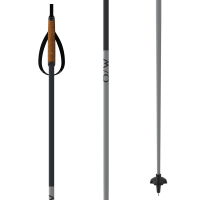 ONE/WAY Diamond ALC Cross Country Ski Poles 2024 in Gray size 150 | Aluminum