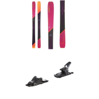 Elan Ripstick Tour 104 Skis 2024 - 173 Package (173 cm) + 110 AT Bindings in Black size 173/110