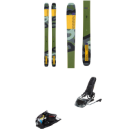 K2 Mindbender 106 C Skis 2024 - 176 Package (176 cm) + 115 Adult Alpine Bindings in Black size 176/115