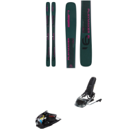 Elan Playmaker 91 Skis 2024 - 180 Package (180 cm) + 95 Adult Alpine Bindings in Black size 180/95