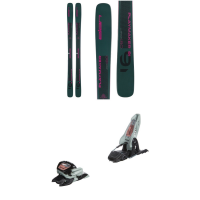 Elan Playmaker 91 Skis 2024 - 188 Package (188 cm) + 90 Adult Alpine Bindings in Red size 188/90