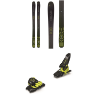 Head Kore 90 X Skis 2024 - 170 Package (170 cm) + 100 Adult Alpine Bindings in Green size 170/100