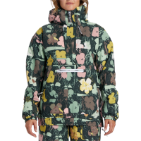 Women's DC Andy Warhol Chalet Anorak Jacket 2024 in Green size X-Small | Polyester