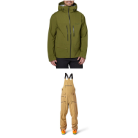 Flylow Kane Jacket 2024 - Large Brown Package (L) + M Shell size L/M | Nylon/Polyester