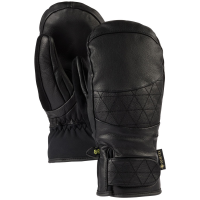 Women's Burton Gondy GORE-TEX Leather Mittens 2023 in Black size Large