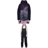 Women's 686 Hydra Insulated Jacket 2026 - XS Package (XS) + S Shell in Black size X-Small/Small