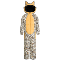 Kid's WeeDo funwear CHEETAHDO Leopard Print Snowsuit 2024 in Brown size Large | Polyester