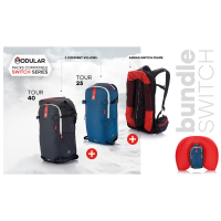 Arva Switch Tour 25 & Tour 40 Airbag Backpack Bundle 2024 size 25L+40L | Polyester