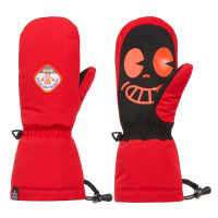 Kid's evo Sessel Mittens 2024 in Red size Large | Polyester