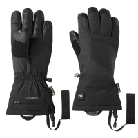 Outdoor Research Prevail Heated GORE-TEX Gloves 2024 in Black size Medium | Leather/Polyester