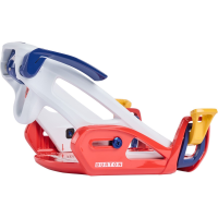 Kid's Burton Step On Grom Snowboard Bindings 2026 in Red size Medium | Nylon