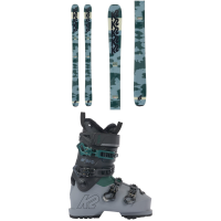 Women's K2 Reckoner 92 W Skis 2024 - 149 Package (149 cm) + 24.5 W's Alpine Ski Boots size 149/24.5 | Aluminum