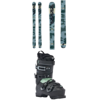 Women's K2 Reckoner 92 W Skis 2024 - 149 Package (149 cm) + 27.5 W's Alpine Ski Boots size 149/27.5 | Aluminum