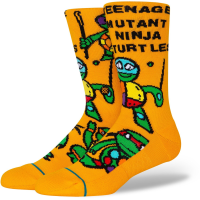 Stance Tubular Socks 2023 in Yellow size Medium | Nylon/Cotton/Elastane
