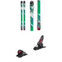 Women's Line Skis Pandora 84 Skis 2024 - 151 Package (151 cm) + 100 Adult Alpine Bindings in Red size 151/100