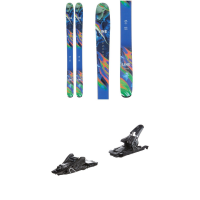 Women's Line Skis Pandora 104 Skis 2024 - 172 Package (172 cm) + 100 AT Bindings in Blue size 172/100