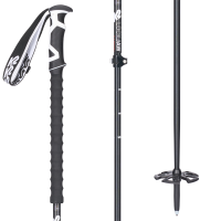 K2 Lockjaw Adjustable Ski Poles 2026 in Black size 105-145 | Aluminum