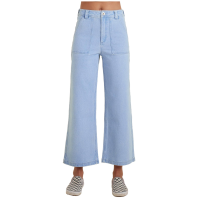 Women's Roark HWT SS125 Pants 2025 in Blue size 26" | Leather/Denim