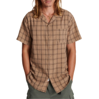 The Critical Slide Society Termoil Short-Sleeve Shirt Men's 2024 Brown in Tan size Small