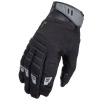 evo Enduro Bike Gloves 2024 in Black size Small | Suede/Polyester/Neoprene