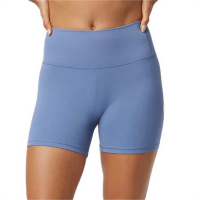 Women's Vuori AllTheFeels Shorts 2024 in Blue size Large | Elastane/Polyester