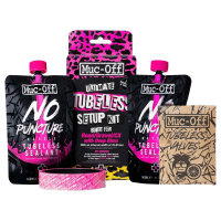 Muc-Off Ultimate Tubeless Setup Kit 2024 - XC/Gravel (25mm Tape, 44mm Valves) size Xc/Gravel (25mm Tape 44mm Valves)